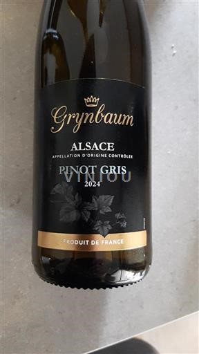 Alsácia Grand Cru Grynbaum 2024