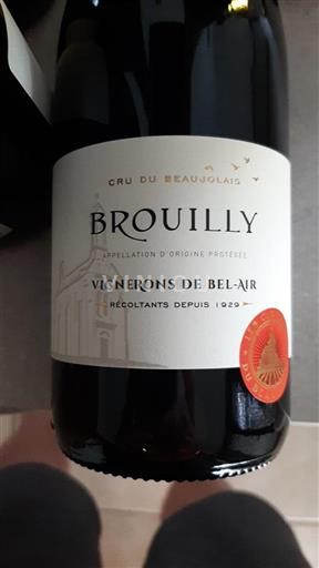 Beaujolais Brouilly Vignerons de Bel Air Không niên vụ