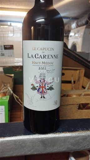 Bordeaux Haut-Médoc Château La Garenne Le Capucin 2022