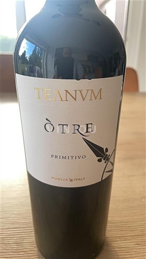 Pouilles Teanum Òtre Primitivo 2020