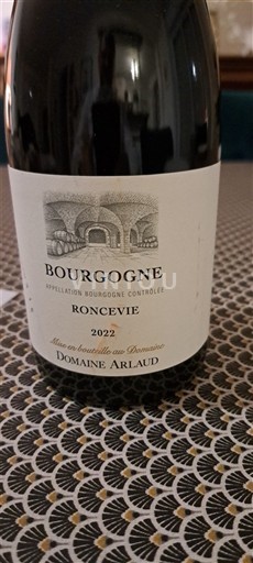 Bourgogne ARLAUD Roncevie 2022