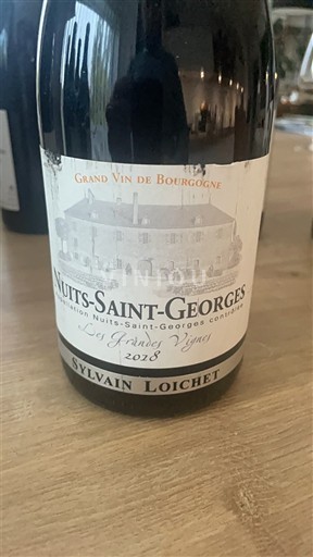 Bourgogne Nuits-saint-georges Sylvain Loichet Les Grands Vignes 2018