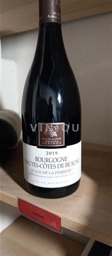 Burgundija Hautes Côtes de Beaune Domaine Parigot Clos de la Perrière 2019