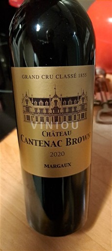 Bordeaux Margaux Château Cantenac Brown 44 € 2020
