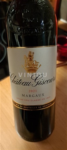 Bordéus Margaux Château Giscours 55 € 2021