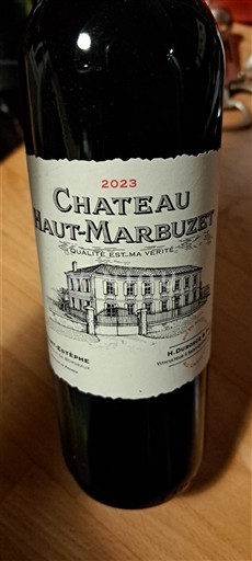 Bordeaux Saint-Estèphe Château Haut Marbuzet 36 € 2023