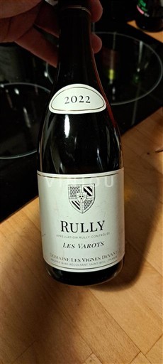 Bourgogne Rully Domaine Les Vignes Donneurs Les Varots 2022