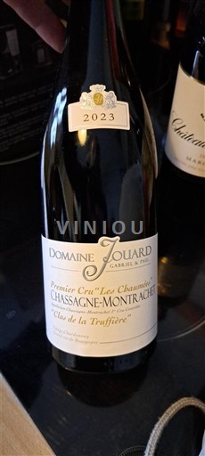 Borgoña Chassagne-Montrachet Premier Cru Domaine JOLIARD Les Chaumées Clos de la Truffière - Cadeau Papa 2023