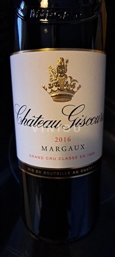 Bordéus Margaux Château Giscours Cadeau Papa 2016