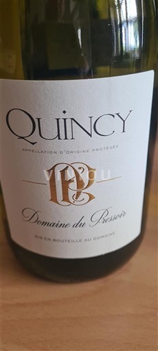 Thung lũng sông Loire Quincy Domaine Pressoir 2024 Không niên vụ