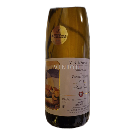 Alsasko Rulandské šedé Aimé Stentz Sélection de Grains Nobles 2017