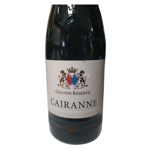 Valle del Ródano Cairanne Camille Cayran Grande Réserve 2019