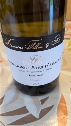 Borgonha Borgonha Costas de Auxerre Domaine Fillon et Fils 2023