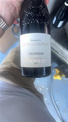 Rhône Valley Gigondas Le Clos des Cazaux Le Souiras 2021