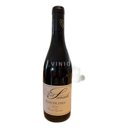 Rhônen laakso Côtes-du-rhône-villages Font Sarade Plan de Dieu 2022