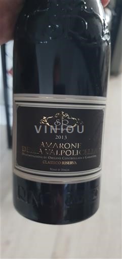 Vénétie Amarone della Valpolicella Rino Sartori di Verona 2013