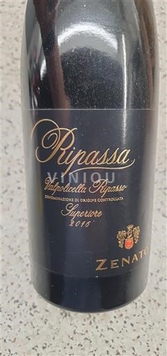 Vénétie Valpolicella Ripasso Zenato Ripassa 2016