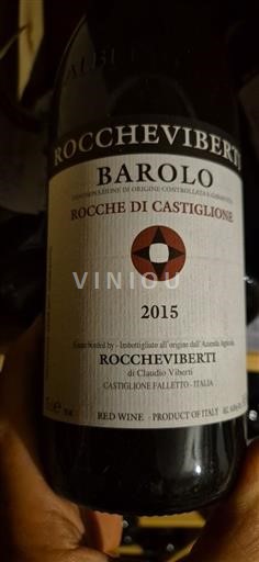 Piedmont Wines Barolo Roccheviberti Rocche di Castiglione 2015