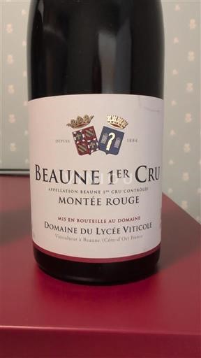 Burgundi Beaune Premier Cru Lycée Viticole Montée Rouge 2022
