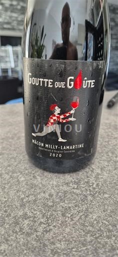 Burgundi Mâcon ja Mâcon-kylät Goutte que Gûte 2020