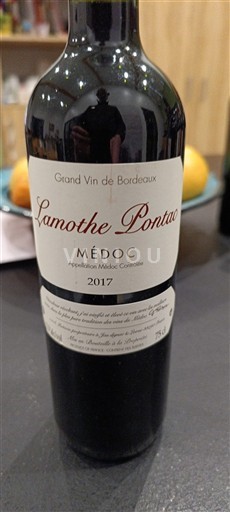 Bordo Медок Lamothe Pontac 2017