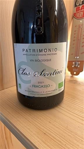 Corse Patrimonio Clos Santini Fragasso 2021