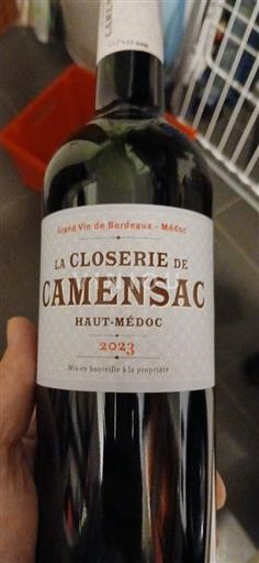 Bordeaux Haut-Médoc Château Camensac La Closerie de Camensac 2023