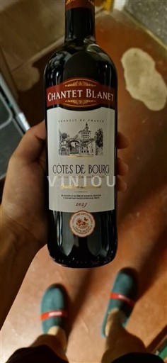 Burdeos Côtes-de-bourg Chantet Blanet 2021