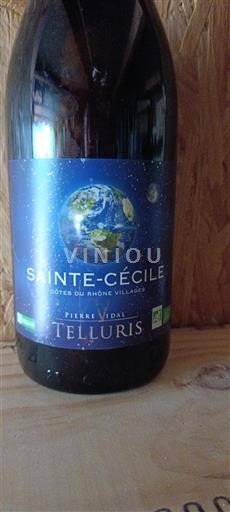 Thung lũng Rhône Côtes-du-rhône-villages Pierre Vidal Telluris 2020