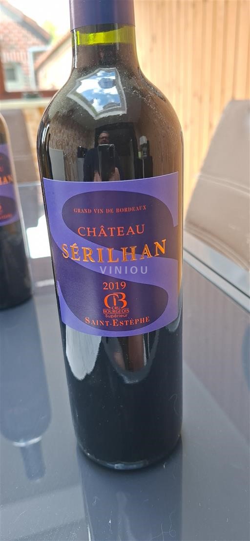 Burdeos Saint-Estèphe Cru Bourgeois Supérieur Château SÉRILHAN 2019