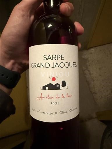 Bordeaux Castillon-côtes-de-bordeaux Sarpe Jacques Au clair de la lune 2024