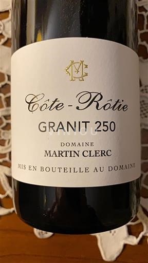 Rhône-dalen Côte-rôtie Martin Clerc Granit 250 Ikke årgangsbestemt