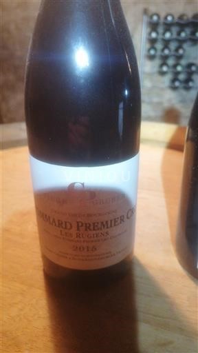 Bourgogne Pommard Premier Cru Pierre Gruber Les Rugiens 2015