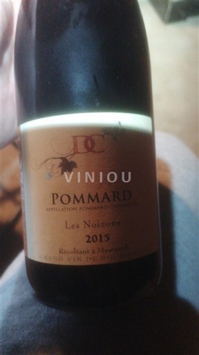 Borgoña Pommard Les Noizons 2015
