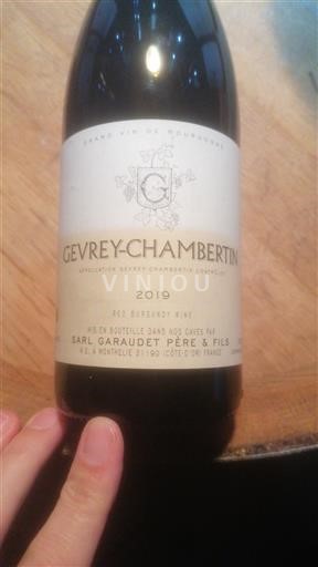 Bourgondië Gevrey-Chambertin Garaudet Père & Fils 2019