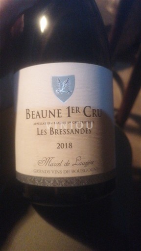 Bourgogne Ikke specificeret Premier Cru Marcel de Laugier Les Bressandes 2018