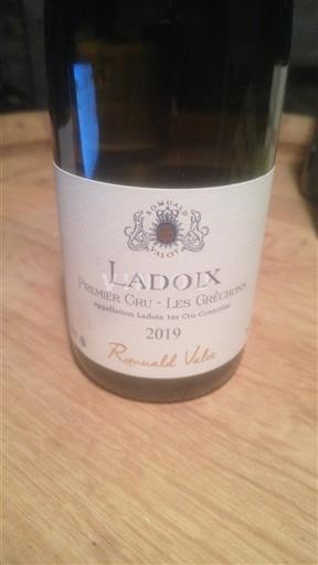 Bourgogne Ladoix Premier Cru Renaud Valot Les Gréchons 2019