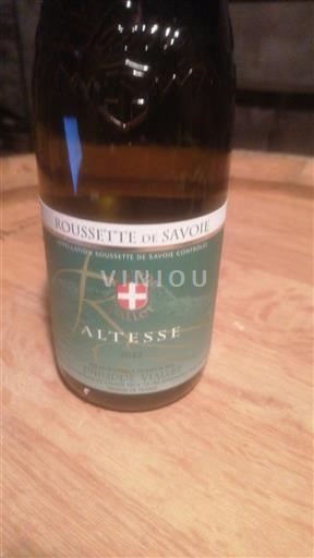 Savoie and Bugey Roussette de Savoie Château Viallet Altesse 2020