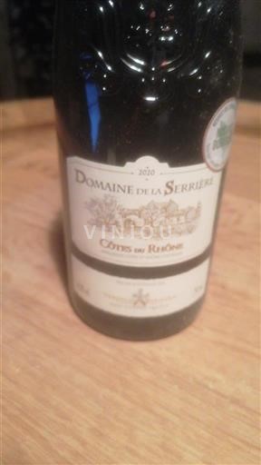 Rhône Valley Côtes du Rhône Domaine La Serrière 2020