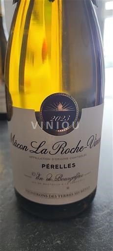 Bourgogne Mâcon et mâcon-villages Vignerons des Terres Secrètes Péroles 2023