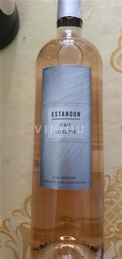 Provence, hạ lưu Rhône, Corse Var Estandon Gris Sublime Không niên vụ