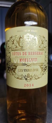 Sudoeste Côtes de Bergerac Les Vignes or 2014