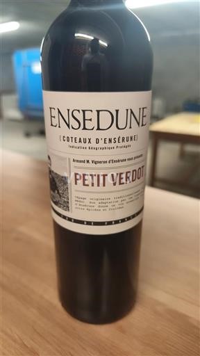 Languedoc và Roussillon Coteaux d'Ensérune Ensédune Petit Verdot 2022