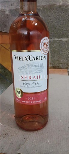 Languedoc và Roussillon Vùng đất Oc Vieux Carion Syrah 2021