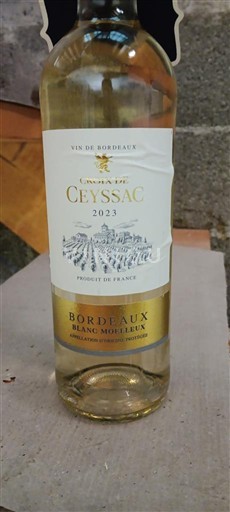 Bordeaux Château Ceyssac 2023