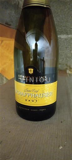 Alsace Crémant d'Alsace Jean-Paul Schaffhauser Icke årgångsbetecknad