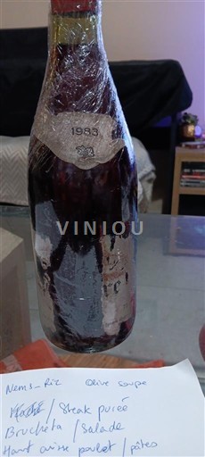 Thung lũng sông Loire Sancerre. Domaine Denizot 1983