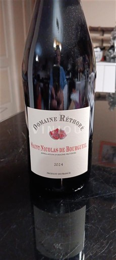 Thung lũng sông Loire Saint-Nicolas-De-Bourgueil Domaine Réthoré 2024