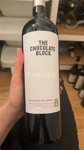 Regiunea de coastă Swartland Boekenhoutskloof The Chocolate Block 2022