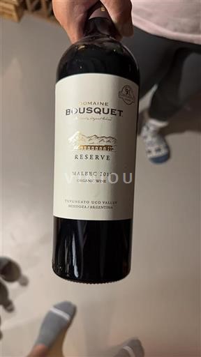 Mendoza Không được chỉ định Domaine Bousquet Reserve 2018